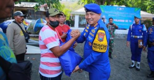 HUT Polairud ke-74, Jaga Ketahanan Pangan Dan Rehab Terumbu Karang
