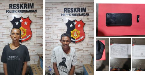 Polsek Krembangan Amankan Komplotan Curanmor Yang Beraksi di Dupak Surabaya