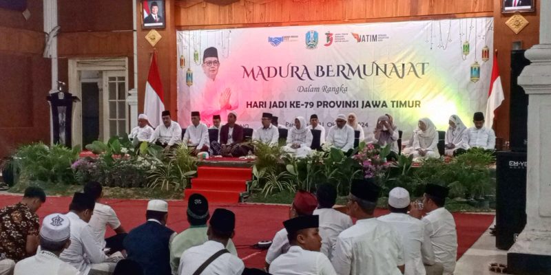 Madura Bermunajat : Pegadaian Syariah Pamekasan Doakan Kesejahteraan dan Santuni Anak Yatim