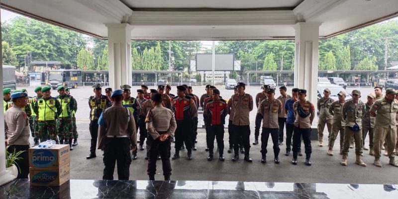 Patroli Gabungan 3 Pilar, Amankan Masa Tenang Pilkada Serentak 2024 di Wilayah Hukum Polres Pasuruan
