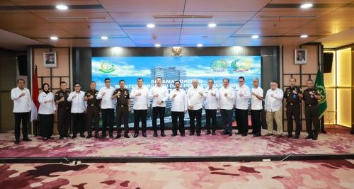 Jaksa Agung Terima Kunjungan Menteri Imigrasi Dan Pemasyarakatan RI