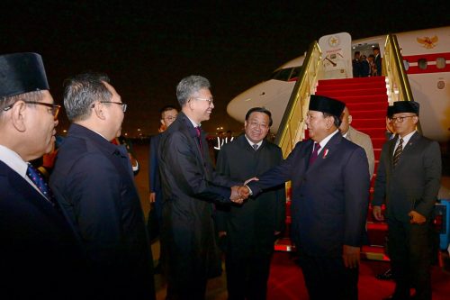 Presiden Prabowo Subianto Tiba di Beijing