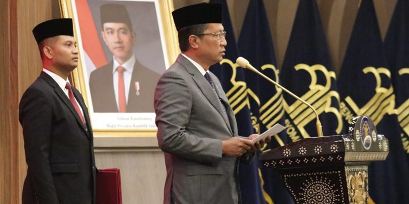 Menkum Lantik 49 Pimti Pratama, Perkuat Peran Strategis Organisasi