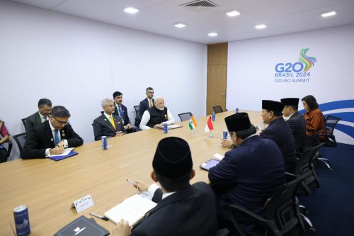 Presiden Prabowo dan PM Modi Bahas Kerja Sama Kesehatan hingga Perdagangan