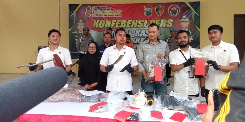 Unit Reskrim Polsek Waru Polresta Sidoarjo Berhasil Bekuk Pelaku Yang Tega Bunuh Ibu Kandung Sendiri