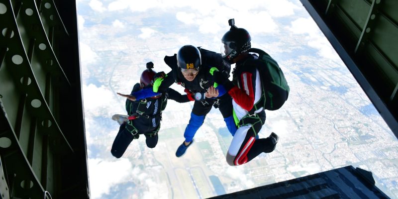 Casa Skuadron Udara 600 Dukung Latihan Terjun Accelerate Free Fall Kowal