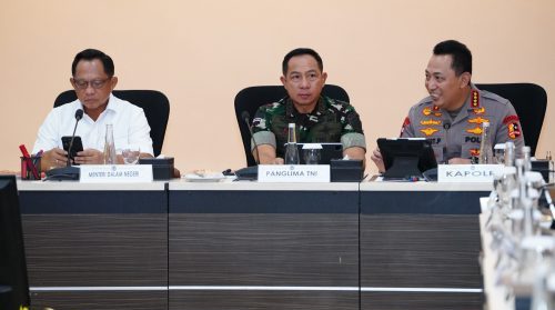 Panglima TNI Hadiri Rakor Tingkat Menteri Dipimpin Menko PMK