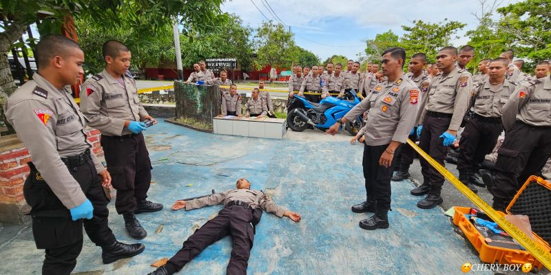 Wujudkan Generasi Polri Presisi, Siswa SPN Polda Kalteng Terima Pelajaran TPTKP