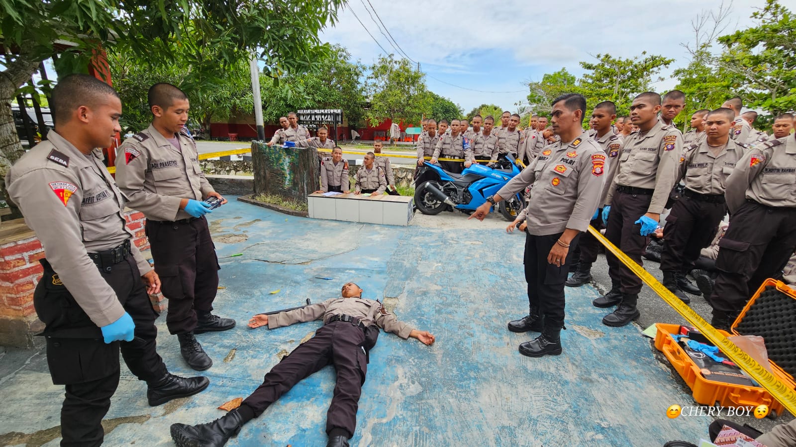 Wujudkan Generasi Polri Presisi, Siswa SPN Polda Kalteng Terima Pelajaran TPTKP