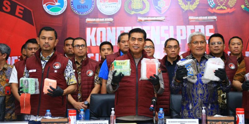 Polres Lamandau Masuk 80 Besar Pengungkapan Kasus Narkoba Dengan Barang Bukti Fantastis