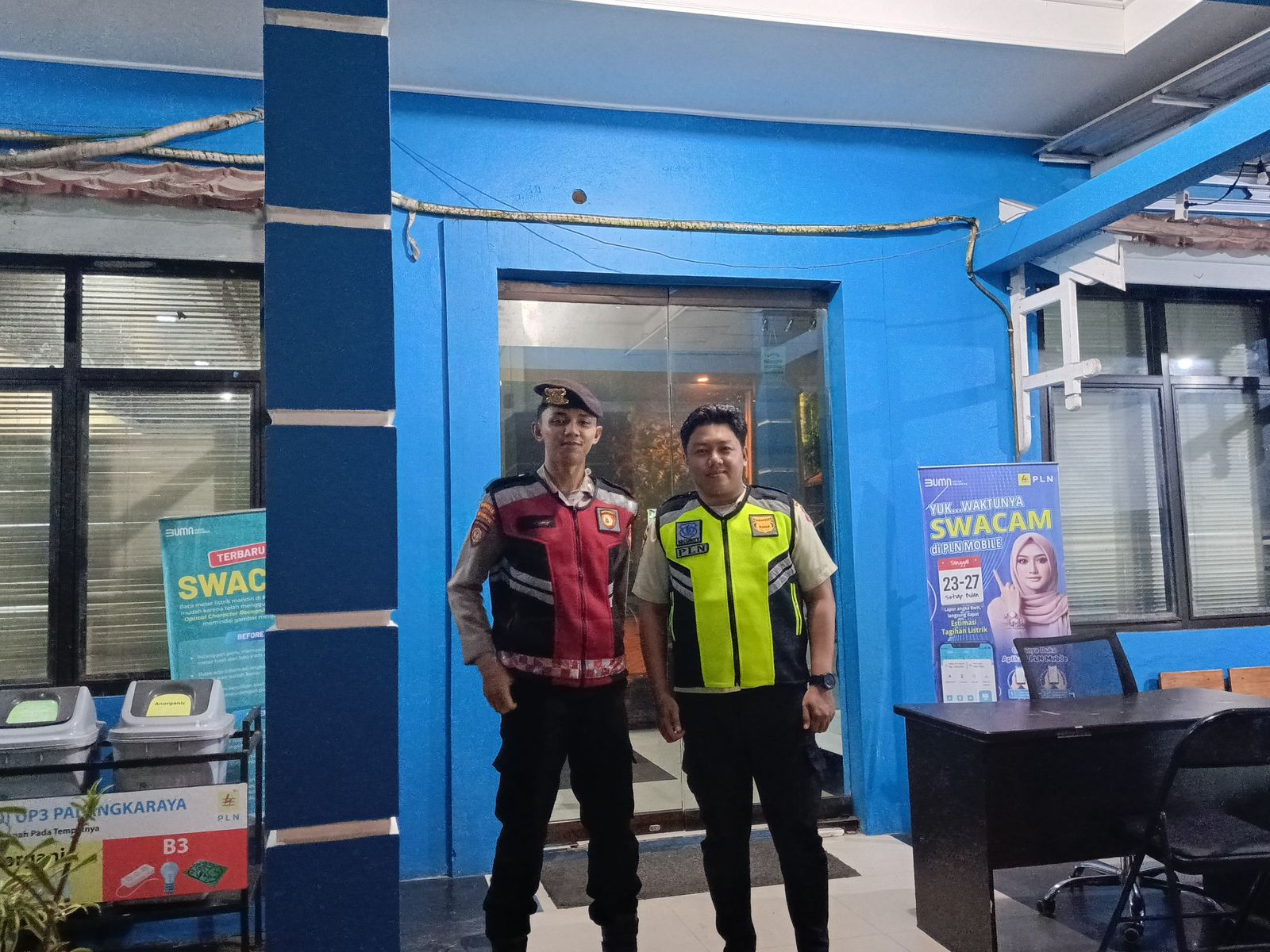 Satsamapta Polresta Palangka Raya Lakukan Kunjungan ke PLN Rayon Barat