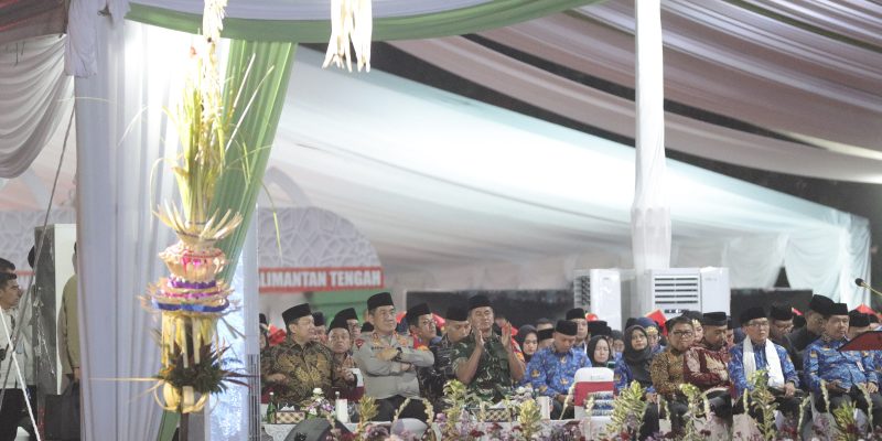 Kapolda Dampingi Wapres Buka MTQ VII Korpri Nasional di Palangka Raya