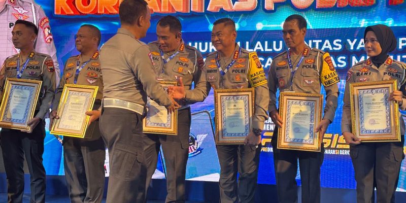 Ditlantas Polda Kalteng Raih Peringkat I Kinerja Terbaik