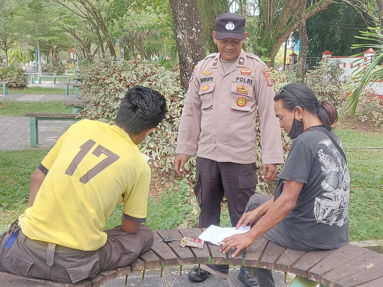 Sarana Satgas Preemtif Polda Kalteng Ajak Masyarakat Ciptakan Pilkada Aman dan Nyaman