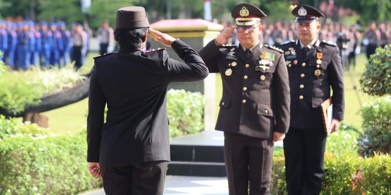 Peringati Hari Pahlawan ke-79, Polda Kalteng Gelar Upacara Bendera