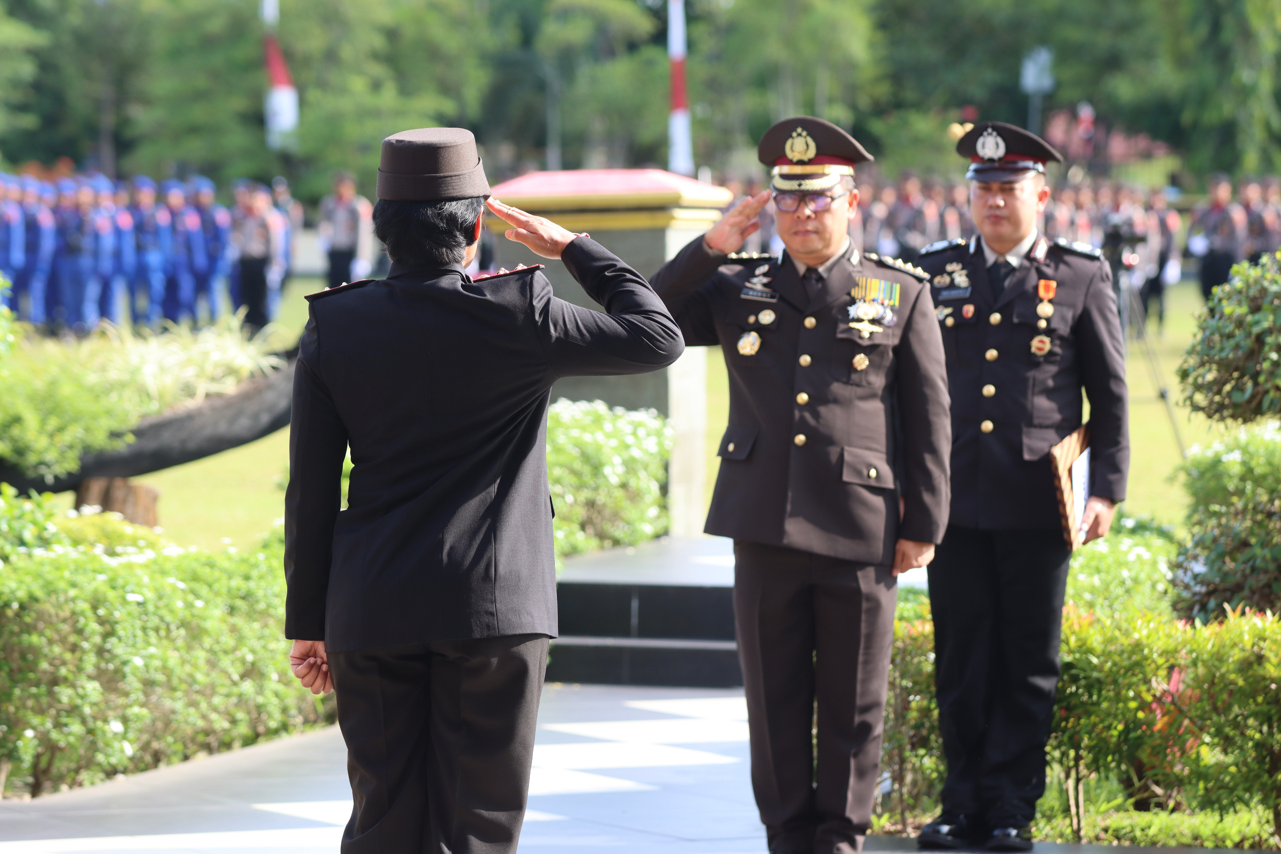 Peringati Hari Pahlawan ke-79, Polda Kalteng Gelar Upacara Bendera