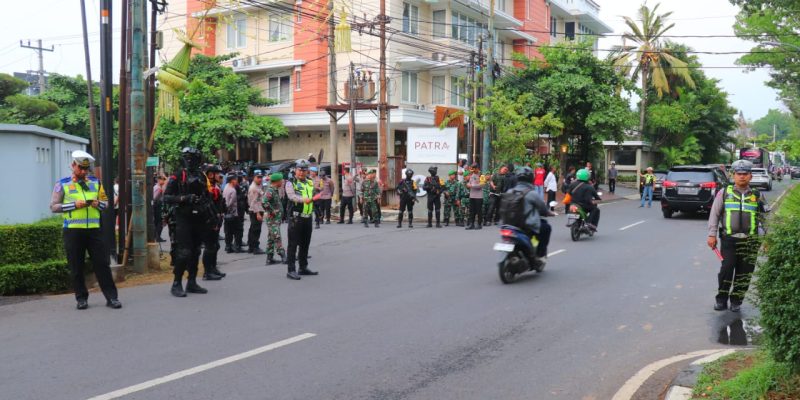 Pengamanan Ketat Debat Cabup Pekalongan, Ratusan Personel Gabungan Dikerahkan