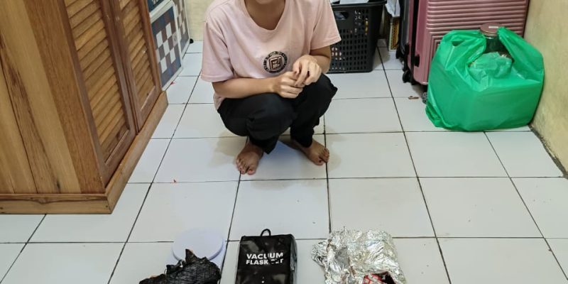 Simpan 910 gram Ganja Milik Warga Binaan Rutan Kelas IIA Palangka Raya, Oknum Mahasiswa Diamankan Ditresnarkoba Polda Kalteng