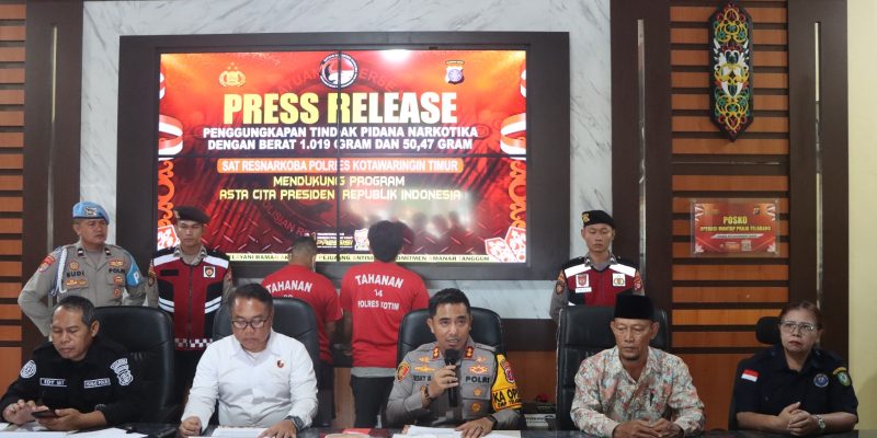 Polres Kotim Tindak Tegas Peredaran Narkoba di Sampit, Amankan 1 Kilo Sabu