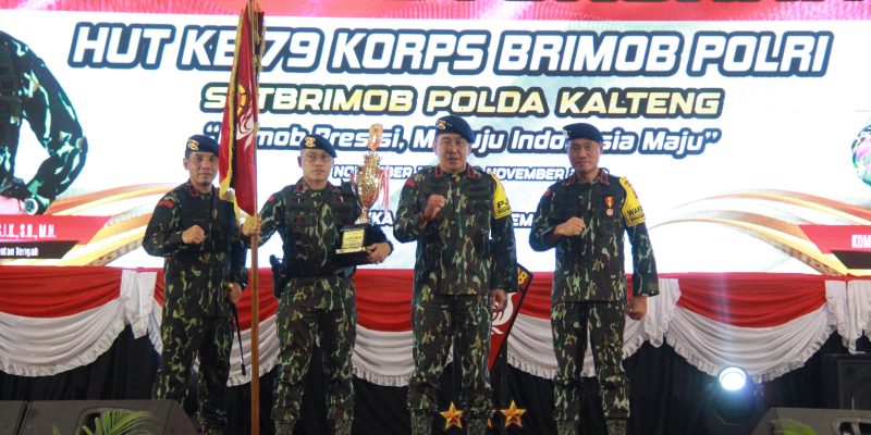 Syukuran HUT Brimob Ke-79, Kapolda Kalteng: Jadikan Satu Tarikan Nafas Kita Brimob Satya Haprabu