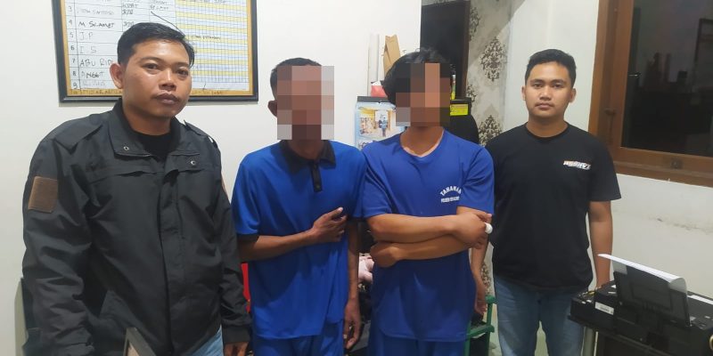 Tertangkap Tangan Warga, 2 Pelaku Curanmor di Petungkriyono Diamankan Polisi