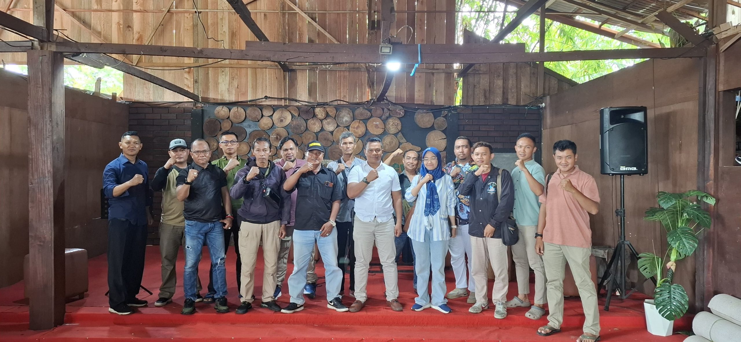 Pasi Intel Kodim 1016/Plk Gelar Temu Dengan Insan Pers