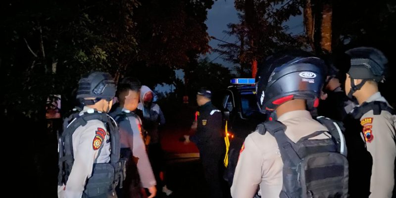 Antisipasi Kriminalitas dan Gangguan Kamtibmas, Tim Raimas Polres Pekalongan Gelar Patroli Malam