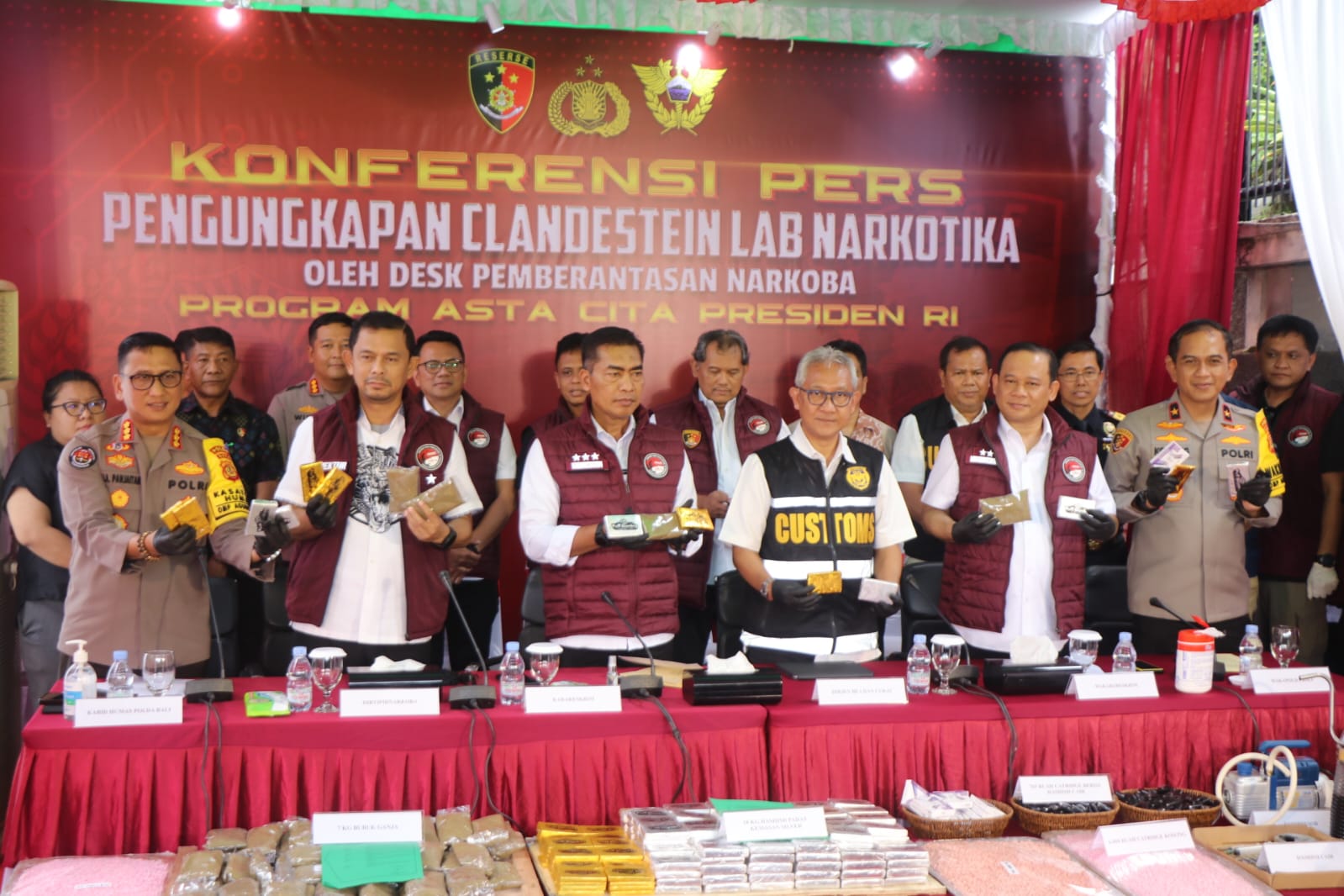 Bongkar Jaringan Clandestine Lab Narkoba Senilai Rp 1,5 Triliun di Bali Polri