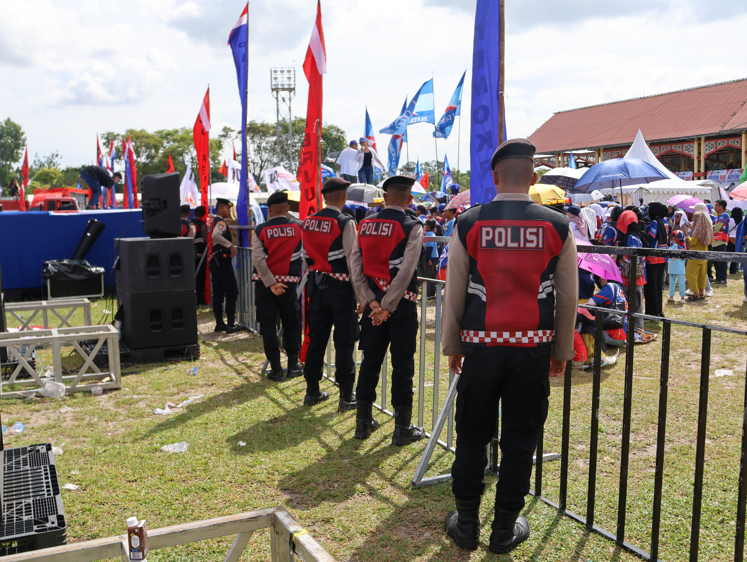 Sinergitas TNI-Polri di Kalteng, Sukses Amankan Kampanye Terbuka Paslon Gubernur dan Wagub