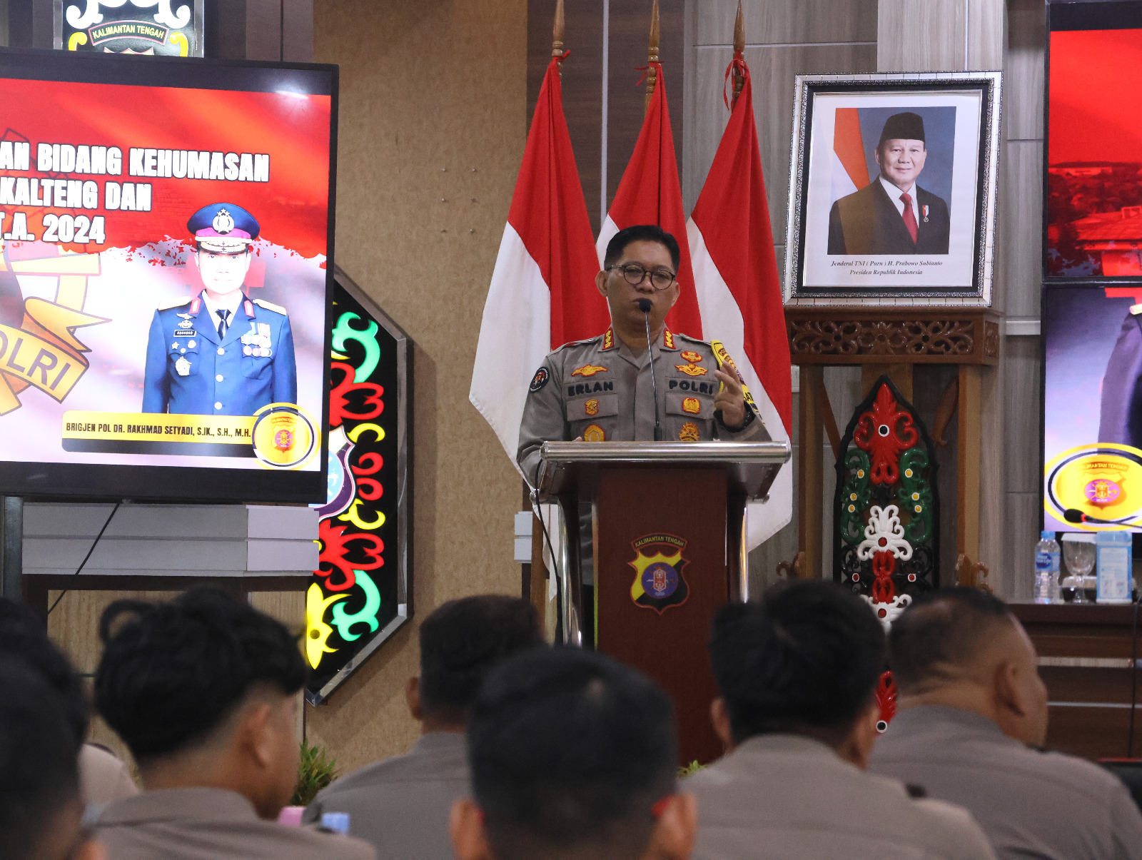 Humas Polda Kalteng Gelar Latkatpuan Bidang Kehumasan