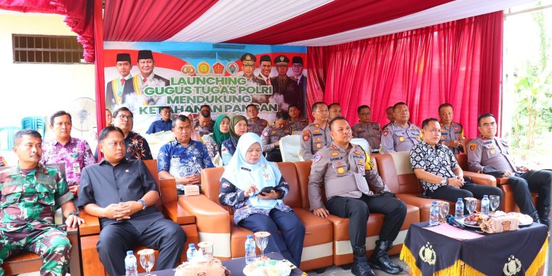 Launching Gugus Tugas Polri, Langkah Polres Pekalongan Dukung Ketahanan Pangan