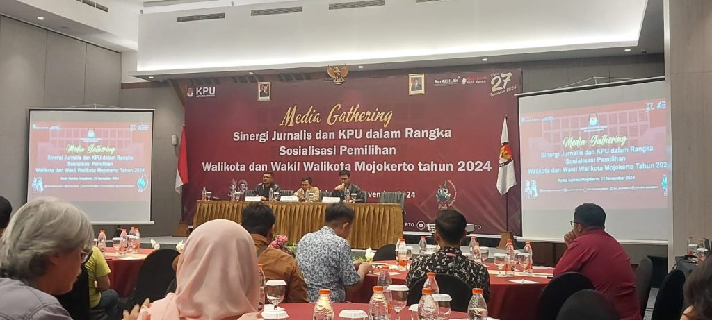 KPU Gelar Media Gathering Sebagai Upaya Sinergi Jurnalis Untuk Mensukseskan Pilkada Tahun 2024