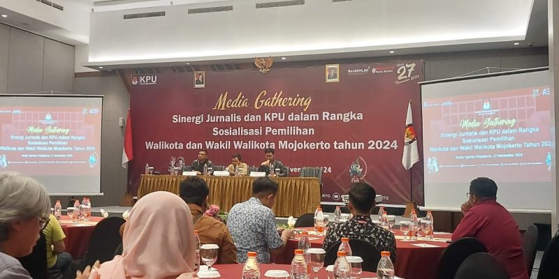 KPU Gelar Media Gathering Sebagai Upaya Sinergi Jurnalis Untuk Mensukseskan Pilkada Tahun 2024