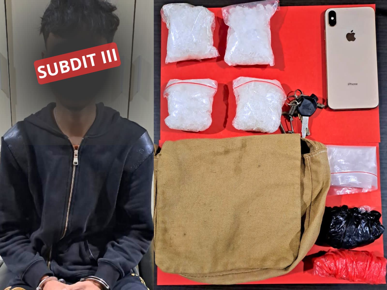 Ditresnarkoba Polda Kalteng Amankan 3 Pelaku Pengedar Narkoba, 456 Gram Sabu Berhasil Disita