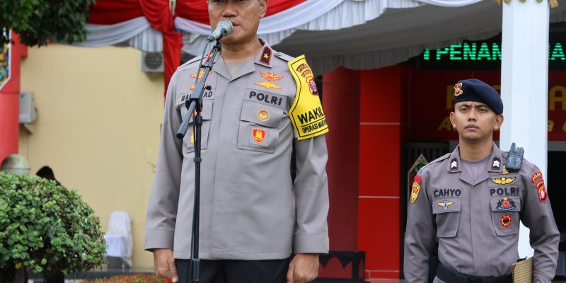 Pimpin Apel Pagi Personel, Ini Arahan Wakapolda Kalteng