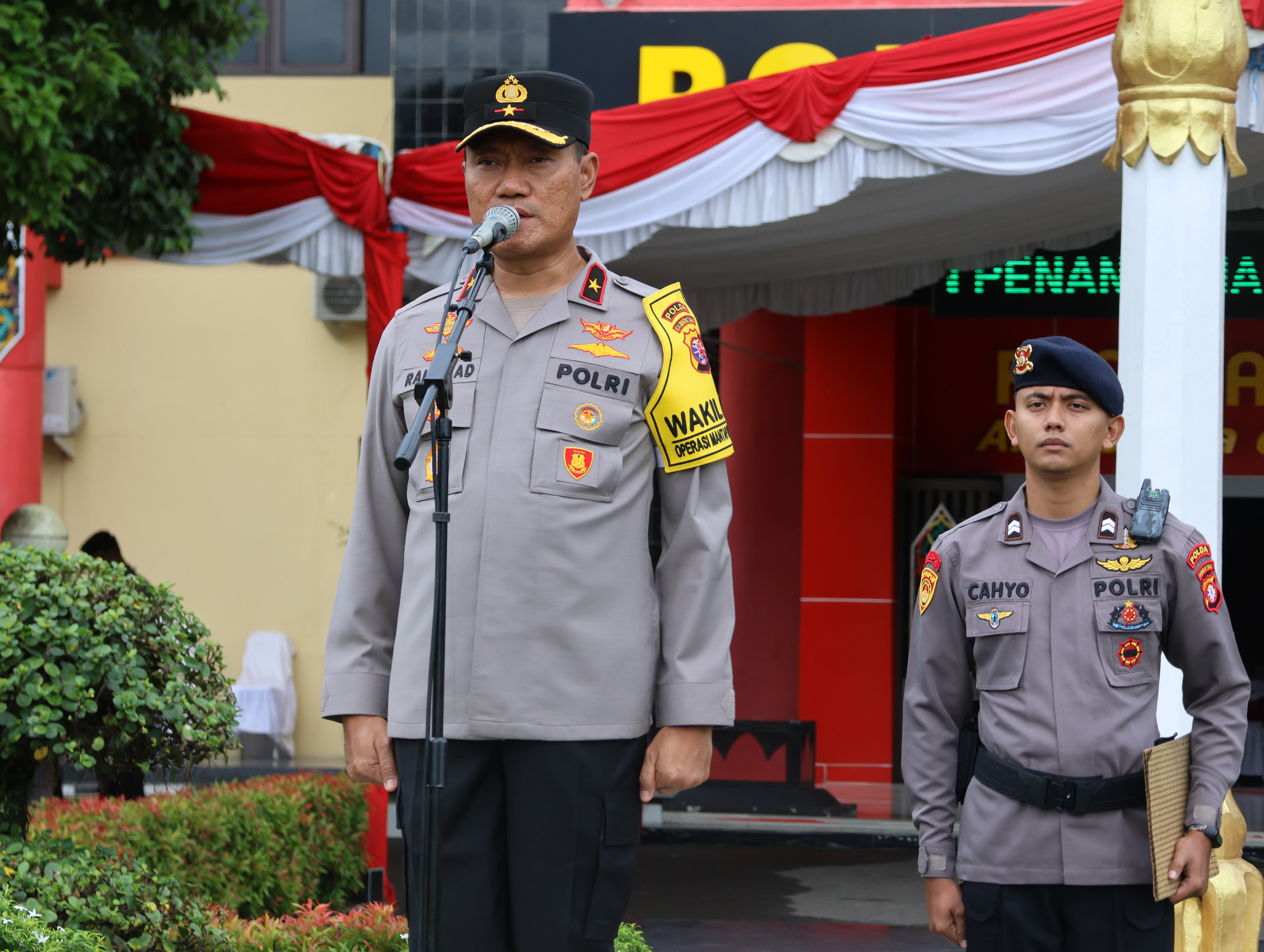 Pimpin Apel Pagi Personel, Ini Arahan Wakapolda Kalteng