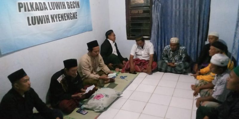 Kiyai Suradi Ulama Kab Pekalongan Yasinan dan Ajak Warga Jaga Kerukunan Menuju Pilkada 2024 Aman Dan Damai