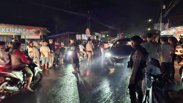 Jaga Kondusifitas Jelang Pungut Suara, Polres Pekalongan Gelar Patroli Skala Besar