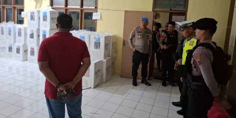 Patroli Harkamtibmas Pasca Pungut Suara, Polres Pekalongan Jaga Stabilitas Keamanan