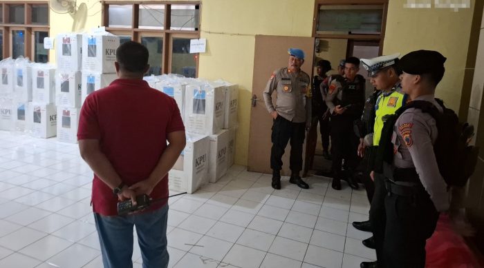 Patroli Harkamtibmas Pasca Pungut Suara, Polres Pekalongan Jaga Stabilitas Keamanan