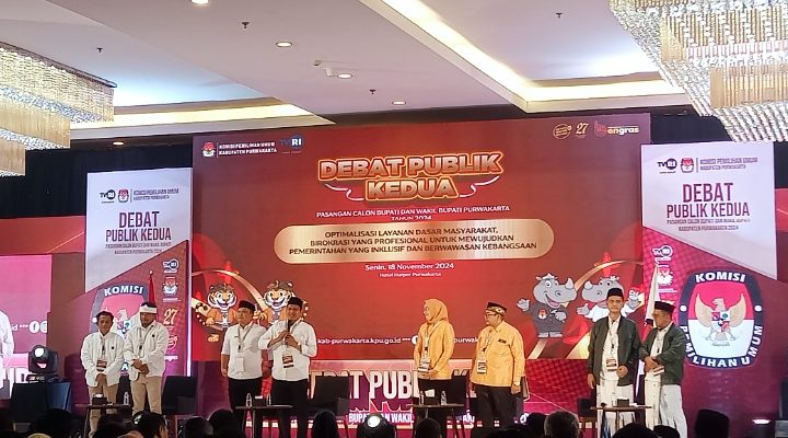 Debat Publik Kedua Pasangan Calon Bupati dan Wakil Bupati Purwakarta Tahun 2024