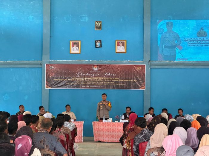 Cegah Pelanggaran Pilkada Saat Pencoblosan, Kapolres Musi Rawas Berikan Edukasi Hukum ke KPPS se Kecamatan Kabupaten Musi Rawas