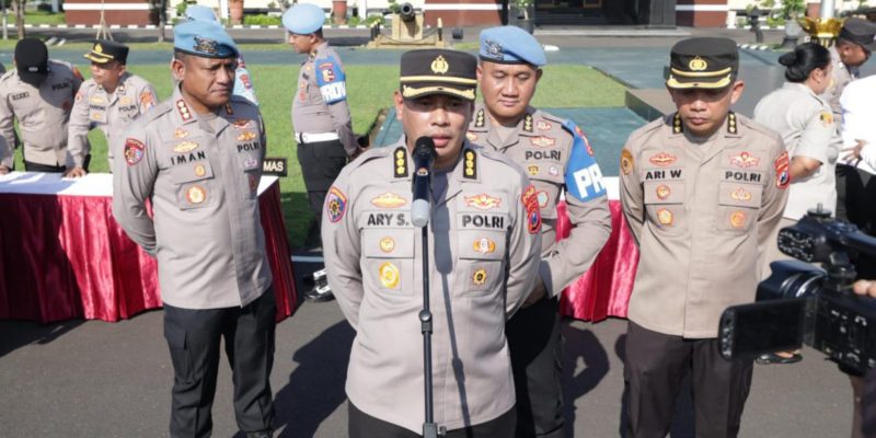 Polda Jatim Gelar Pengecekan Senpi dan Amunisi Anggota