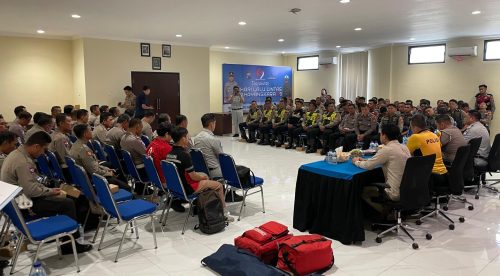Satlantas Polrestabes Surabaya Gelar Pelatihan PPGD Penanganan Korban Laka Lantas
