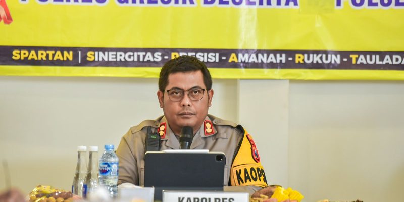 Polres Gresik Komitmen Berantas Judi Online, Belasan Kasus Berhasil Diungkap