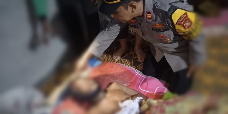 Diduga Jatuh Dari Pohon Duren, Polsek Muara Beliti Polres Musi Rawas Sigap Evakuasi Jenazah Kakek