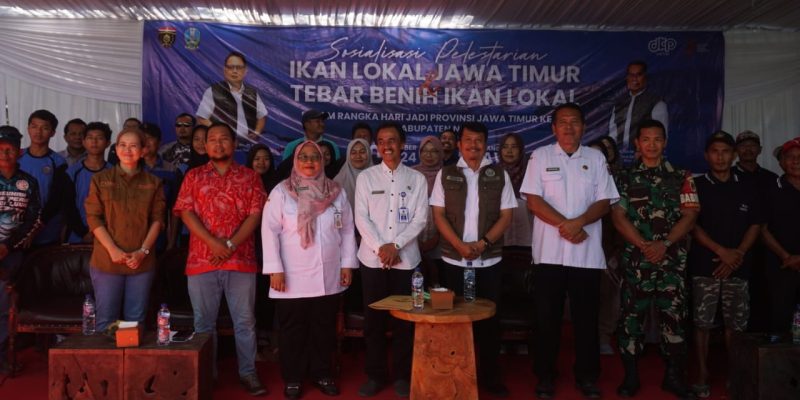 Sosialisasi Pelestarian Ikan Lokal Jawa Timur Dan Penebaran Benih Ikan Lokal Di Waduk Sangiran Kab. Ngawi