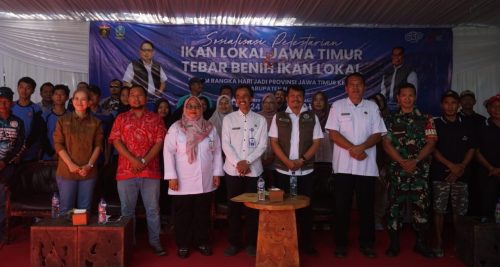 Sosialisasi Pelestarian Ikan Lokal Jawa Timur Dan Penebaran Benih Ikan Lokal Di Waduk Sangiran Kab. Ngawi