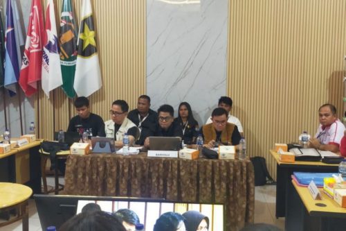 Pleno KPU Manado Menetapkan E2L – HJP Suara Terbanyak