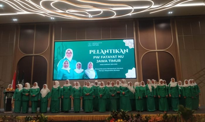 Pelantikan PW Fatayat NU Jawa Timur Masa Khidmat 2024-2029